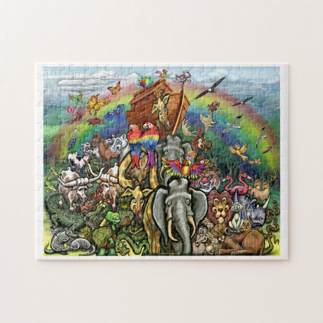 Noahs Ark Puzzle Pussel (Horisontell)