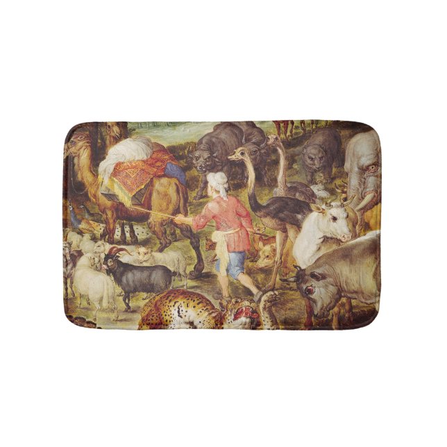 Noahs ark, specificerar av högersidan badrumsmatta (Framsidan)