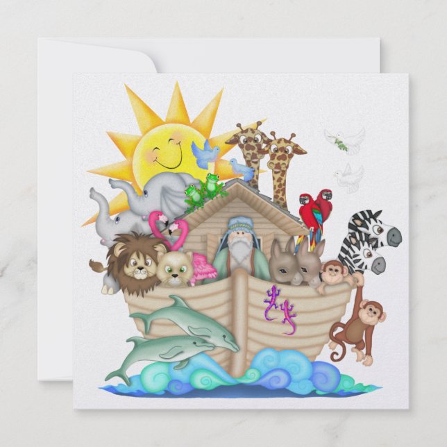 Noahs Ark - SRF Inbjudningar (Framsida)