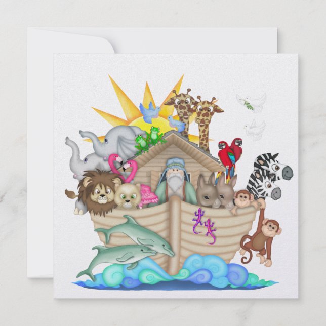 Noahs Ark - SRF Inbjudningar (Framsida)
