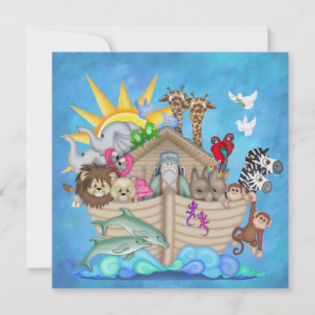 Noahs Ark - SRF Inbjudningar (Framsida)
