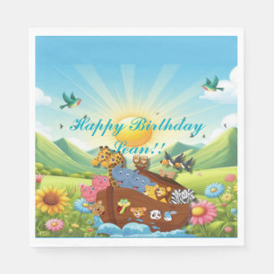 Noahs Ark Theme Pappersservett