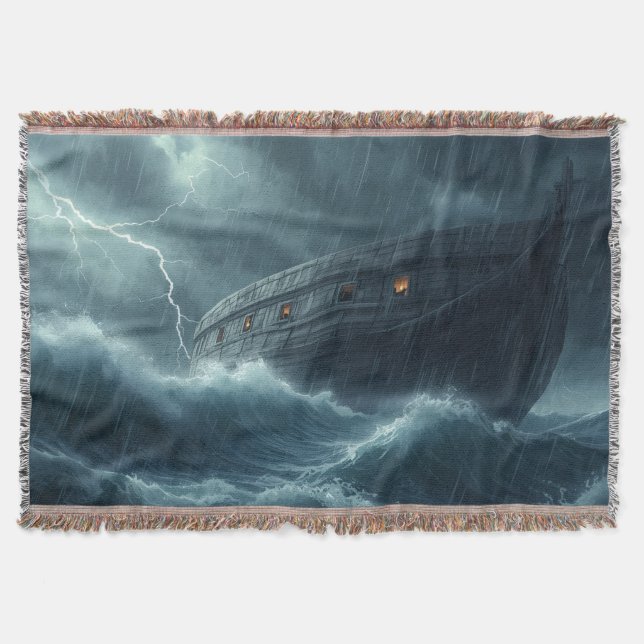  “Noah's Ark: Throw Blanket” Filt (Framsidan)