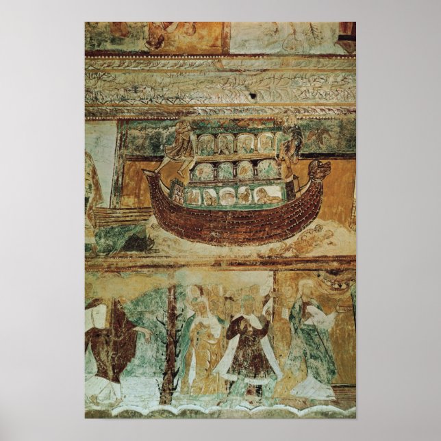 Noahs Ark under översvämningen, 1100 Poster (Framsidan)