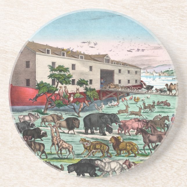 Noahs Ark underlägg Sandsten (Framsidan)