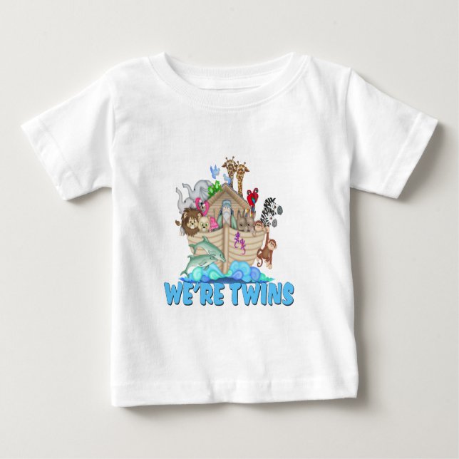 Noahs Ark Vi är Twillingar Tröja (Framsida)