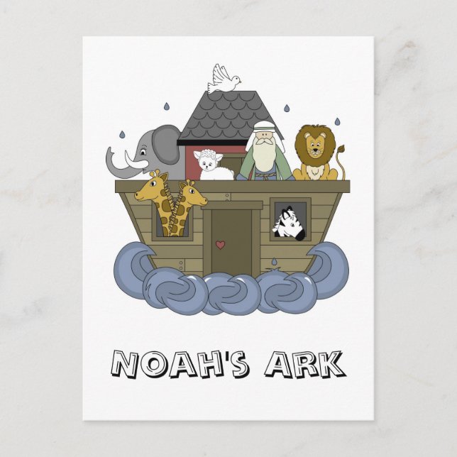 Noahs Ark vykort (Framsida)