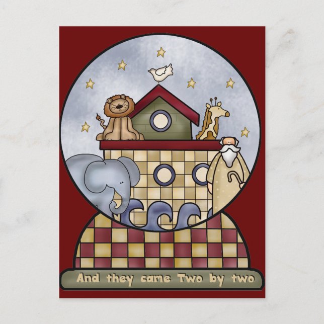 Noahs Ark Vykort (Framsida)