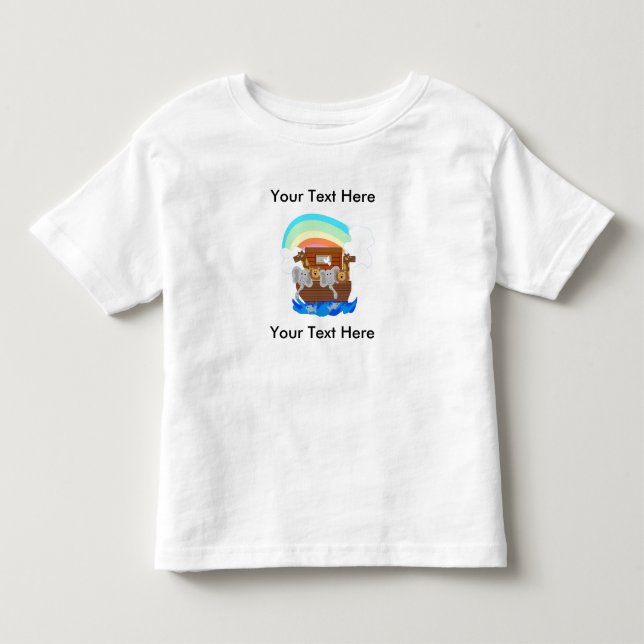 Noahs arkanpassade t-shirt (Framsida)