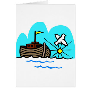Noahs arkkristen artwork_1 hälsningskort