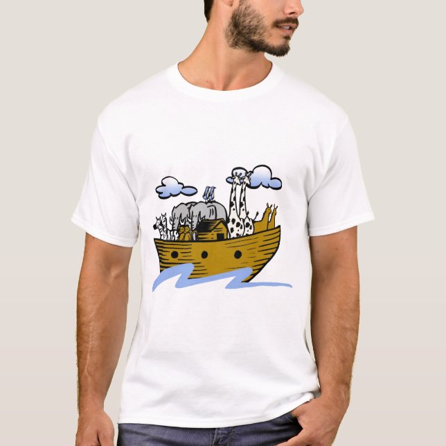 Noahs arkkristen artwork_3 tee shirt (Framsida)