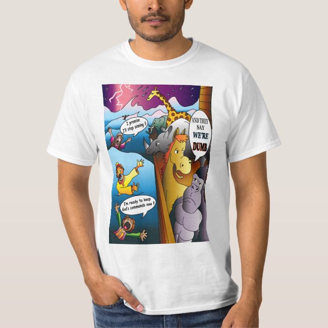 Noahs arktecknad t-shirt (Framsida)