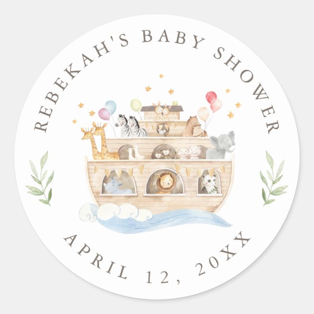 Noahs etikett av Ark-märket (Framsida)