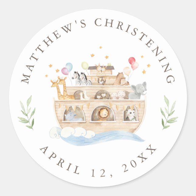 Noahs etikett av Ark-märket (Framsida)