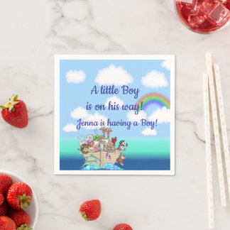 Noahs favoriter för babybabyskor i Ark Pappersservett