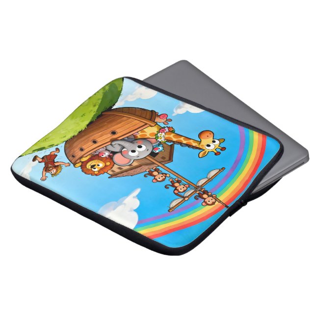 Noah's Great Ark Adventure Laptop Fodral (Framsida topp)