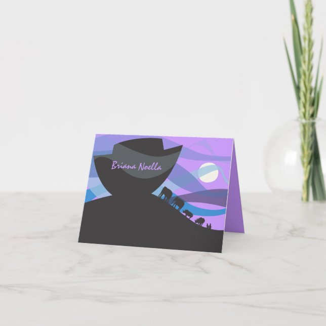 Noahs kort för tack för arkinbjudan (Framsida)