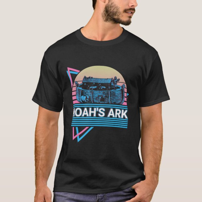 Noahs kristna Ark T Shirt (Framsida)