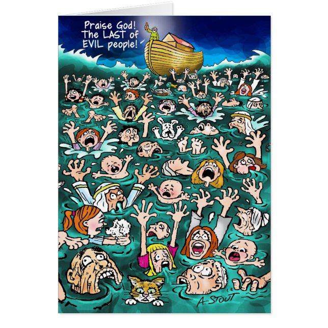 Noah's Lark - Hälsningskort (Framsidan)