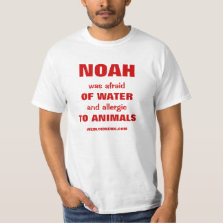 Noahs roligt ordstäv för ark tee shirt