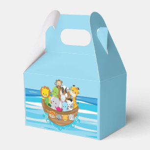 Noahs Themed baby djur för ark Presentaskar