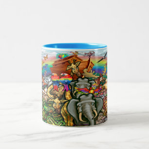 Noahs tvåtonkaffe Ark Mugg
