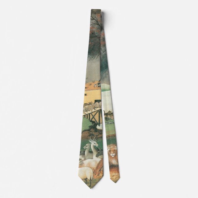 Noaks ark av Edward Hicks, Vintage folkkonst Slips (Framsida)