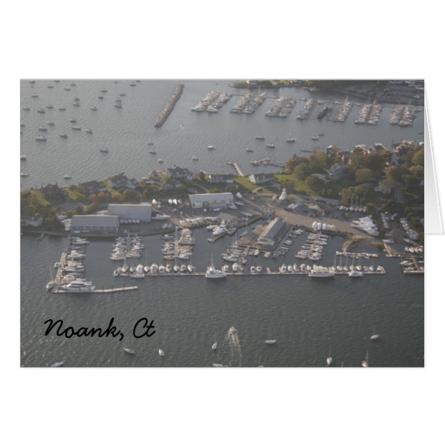 Noank Ct Hälsningskort (Framsidan Horizontal)