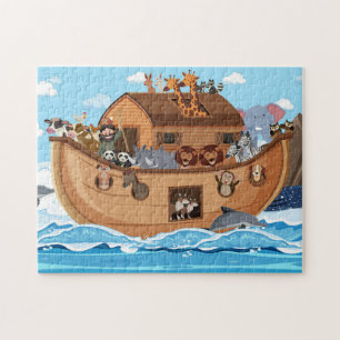Noas ark Bibelberättelsepussel Pussel
