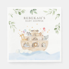 Noas ark-festservetter pappersservett