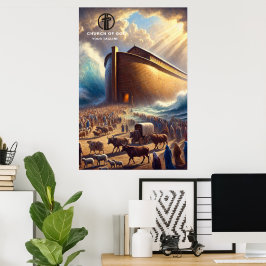 Noas ark Hängande pappersaffisch Poster