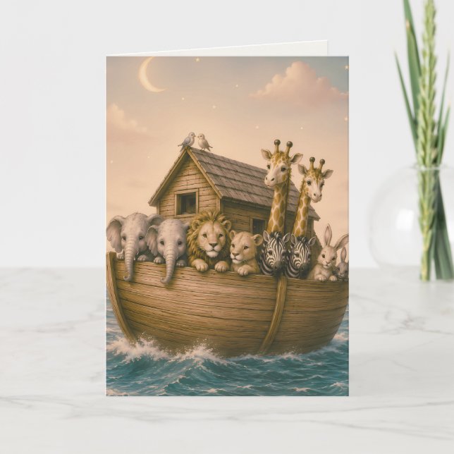 Noas ark islamiska förskola  kort (Framsida)