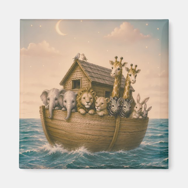 Noas ark islamiska förskola  magnet (Framsidan)