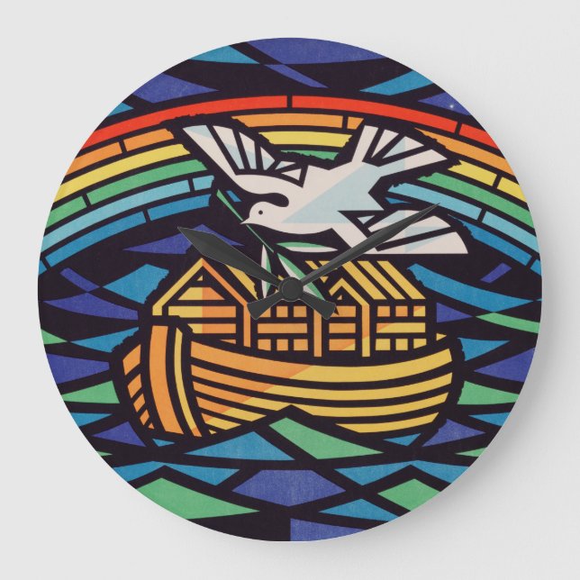 Noas ark med Helig Ande Stor Klocka (Framsida)