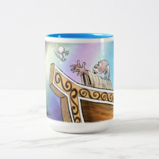 Noas ark-mugg Två-Tonad mugg