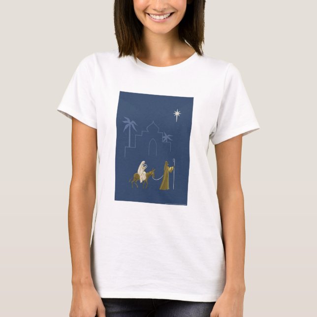 NOB161 Mary och Joseph.tif T Shirt (Framsida)