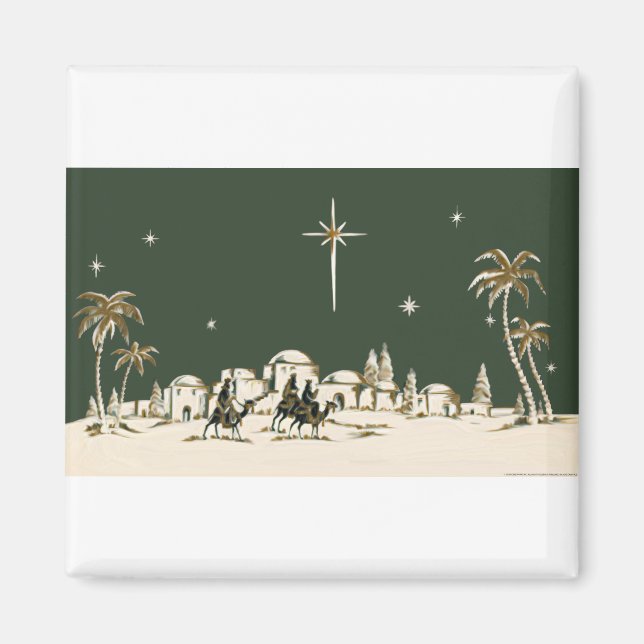 NOB164 Three Wise Manar.tif Magnet (Framsidan)