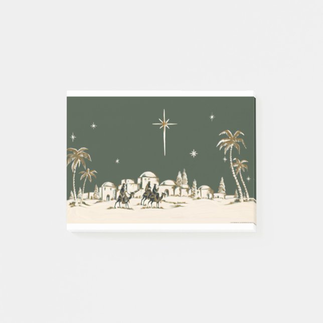 NOB164 tre klok Men.tif Post-it Block (Framsida)