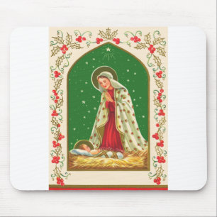 NOB165 Mary och baby Jesus.tif Musmatta