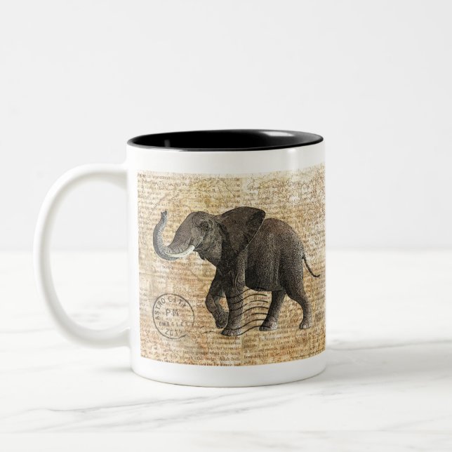 NOB175 lastbil 3.tif Två-Tonad Mugg (Vänster)