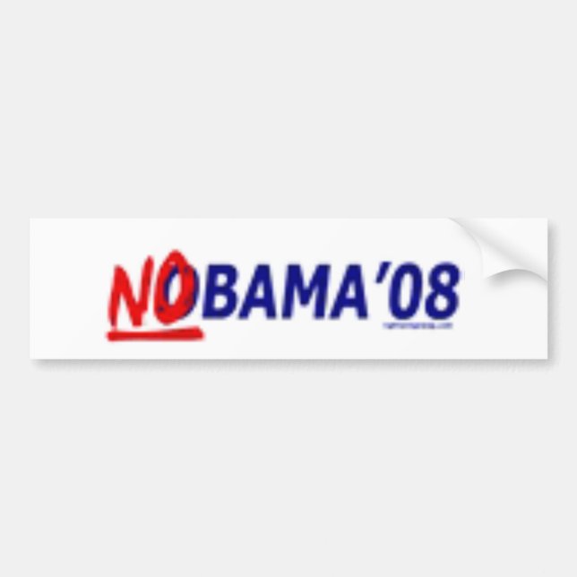 nobama2 bildekal (Framsidan)