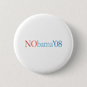 NOBAMA '08 - Anpassad Knapp