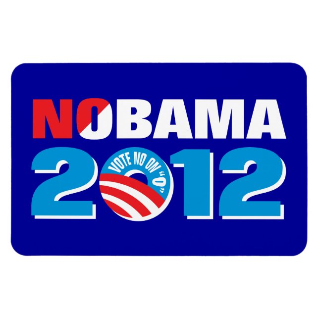 NOBAMA 2012 MAGNET (Horisontell)