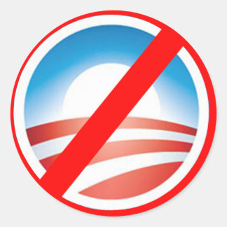 NOBAMA Anti Obama T shirts, Mugg, Hoodies Runt Klistermärke