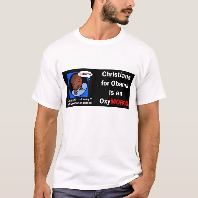 NOBama bebisOxyMoron T-shirt (Framsida)