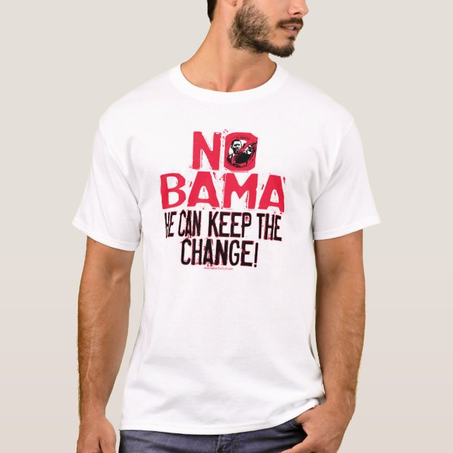 Nobama behålla ändringen tröja (Framsida)