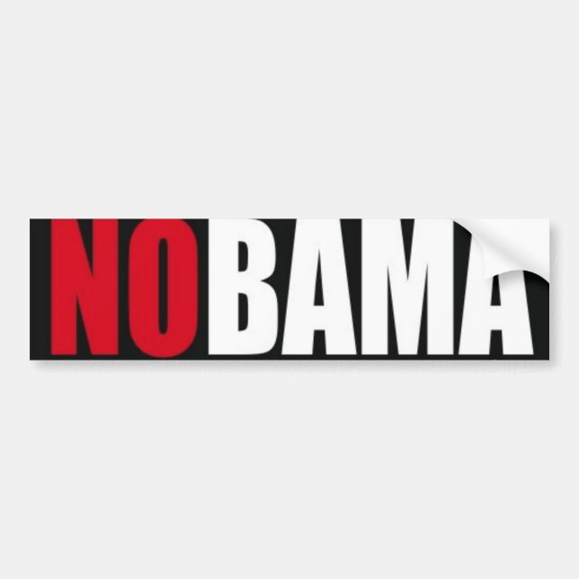 NOBAMA-bildekal Bildekal (Framsidan)
