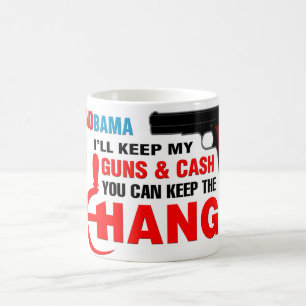 Nobama - håll ändringen! kaffemugg