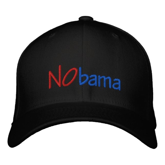 NObama Hat Broderad Keps (Framsida)