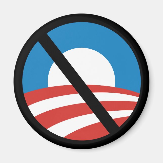 Nobama Logotyp Magnet (Framsidan)